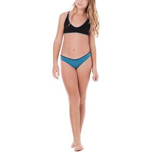 Submarine Girls Stitched Bikini Set, Blue